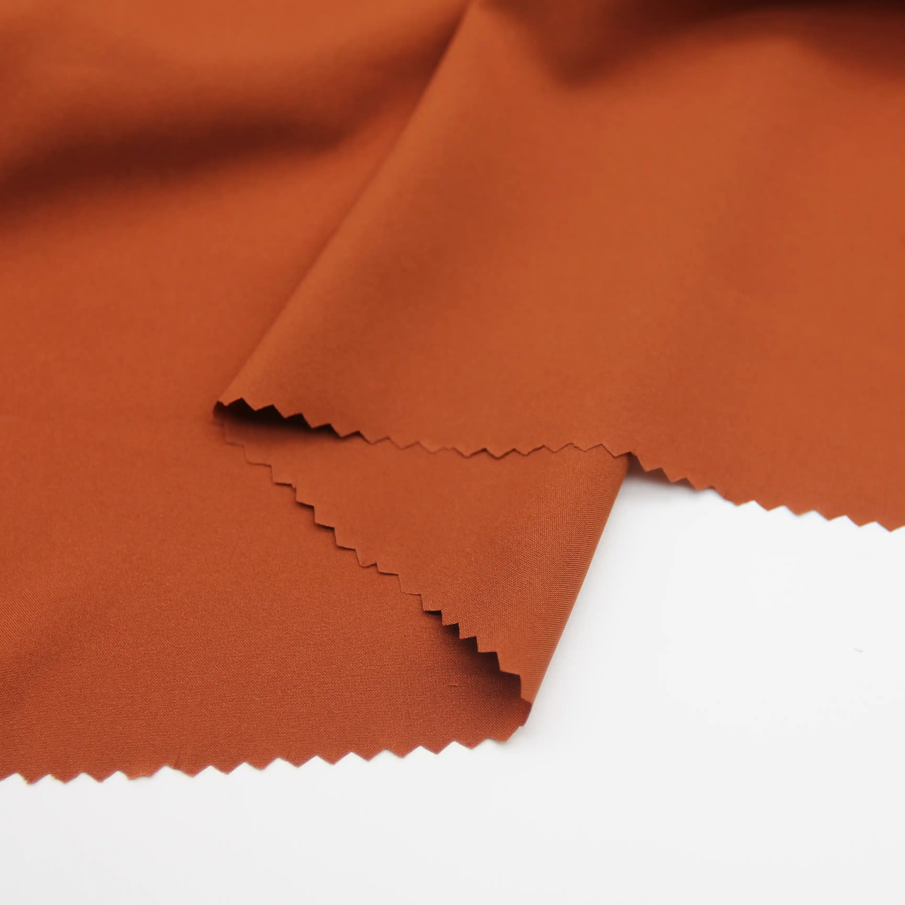 PT124001 polyester pongee woven texture close-up