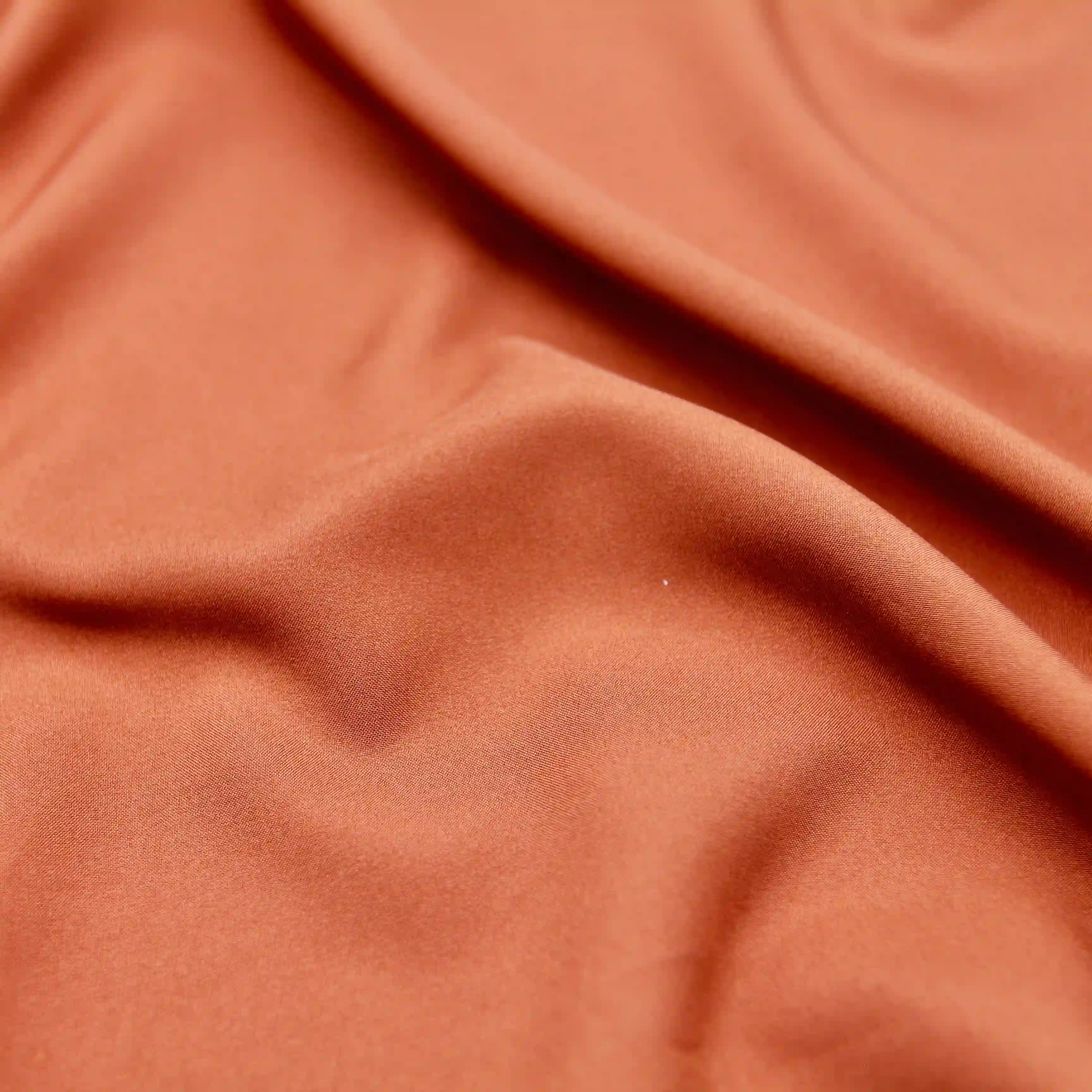 PT124001 soft cotton-like polyester fabric drape and handfeel view